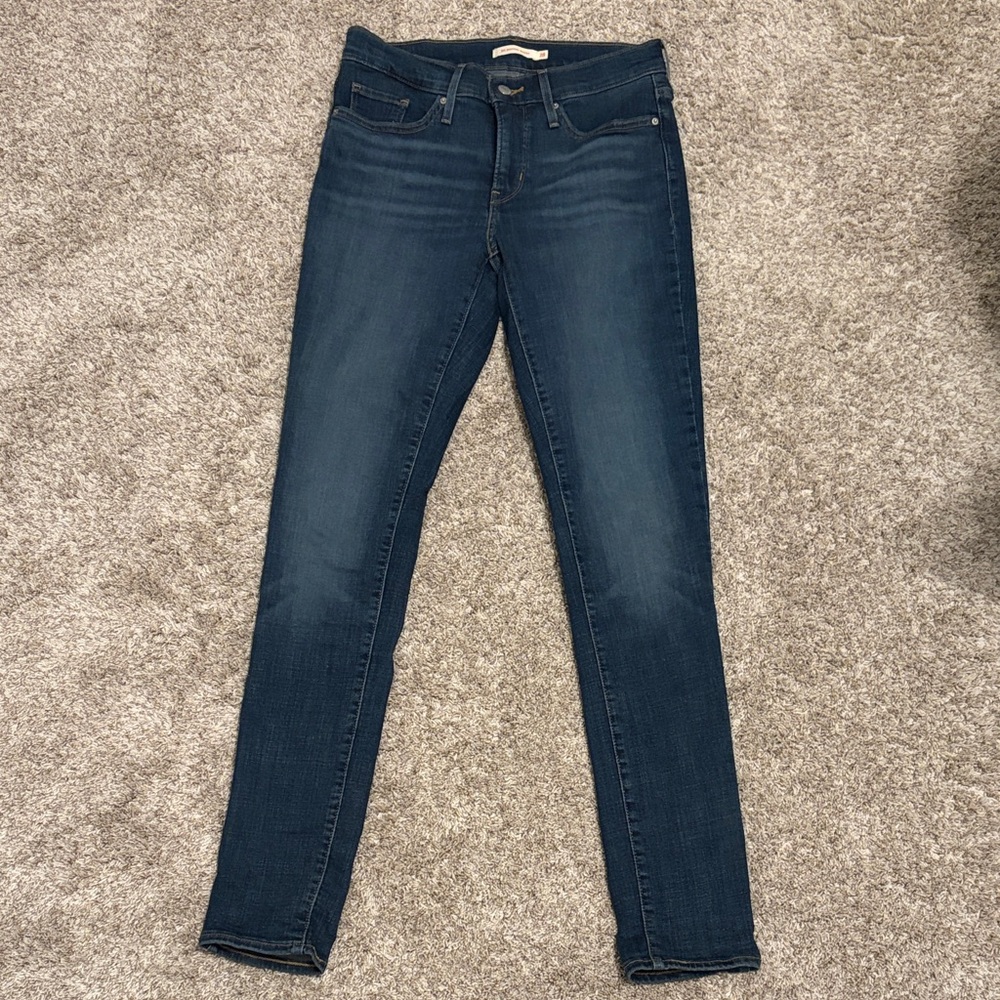 Levi's Dark Blue Skinny Jeans for Women